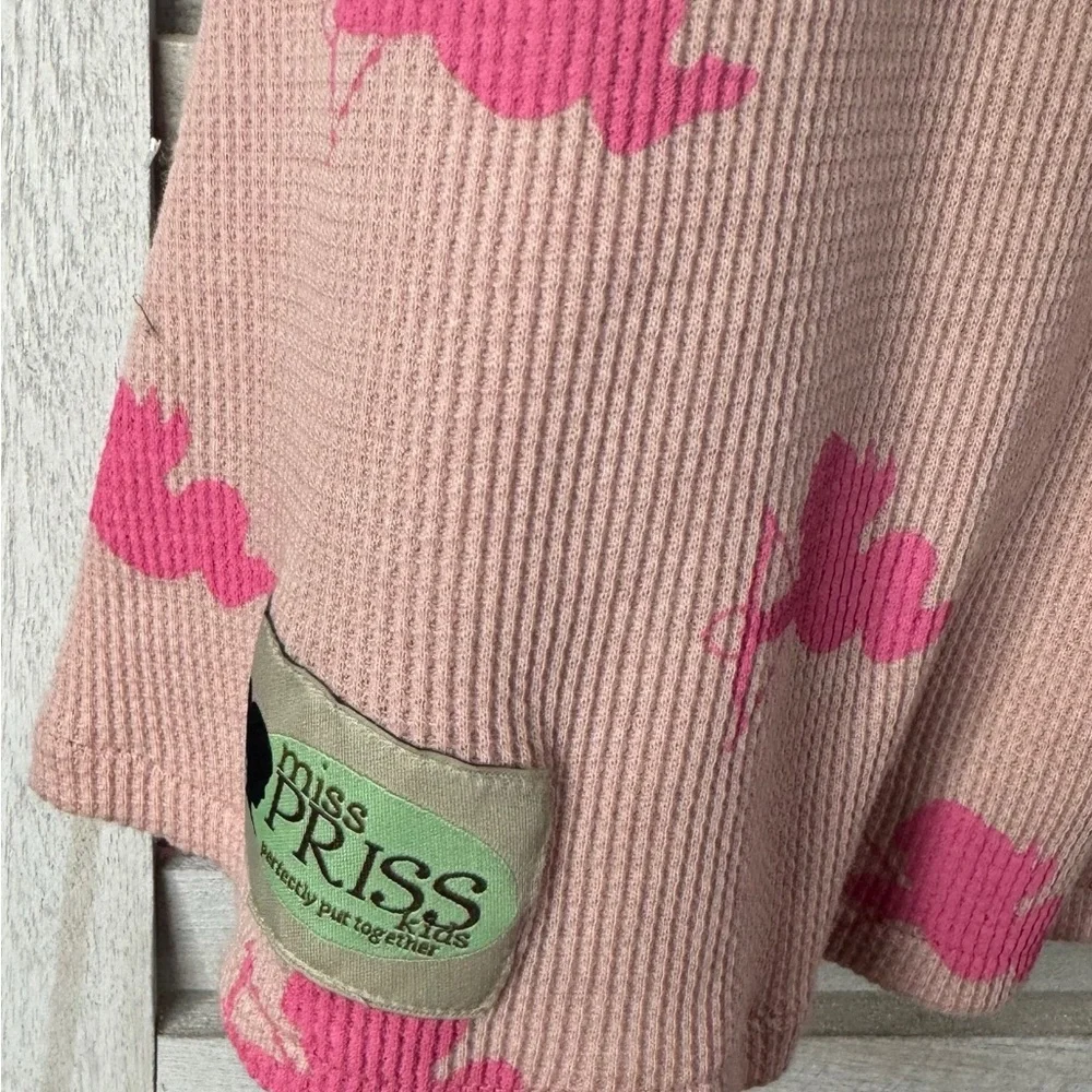 Miss Priss Cupid Pink Thermal Cupid Dress. New with tags. Size 5. Boutique